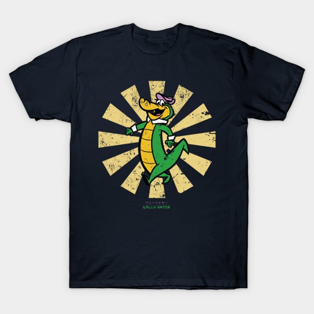 Wally Gator Retro Japanese T-Shirt by Nova5